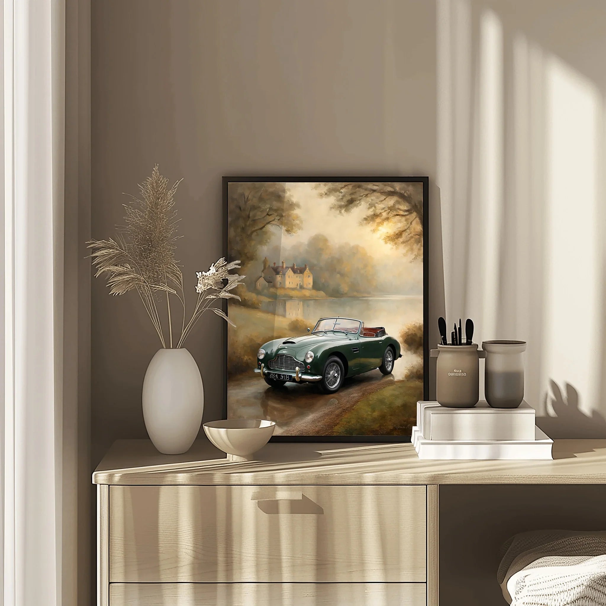 1954 Drophead "Lakeside Serenity" Art | Manor House Heritage Print
