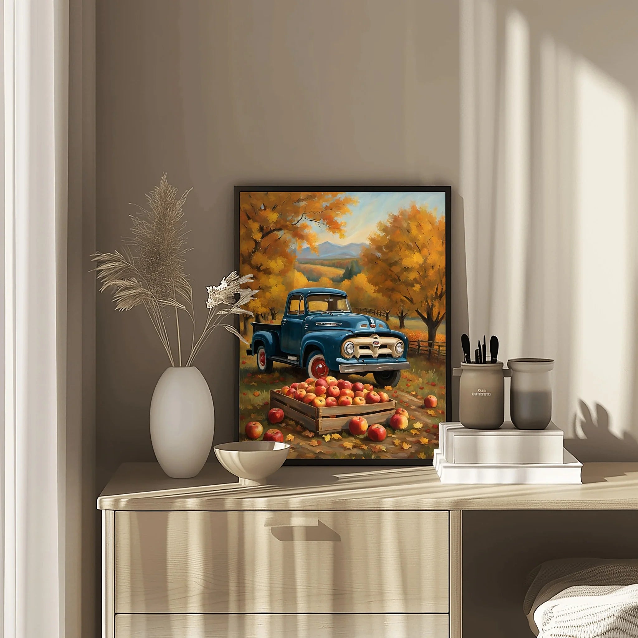 1956 Effie Classic Pickup - Harvest Edition | Poster Canvas