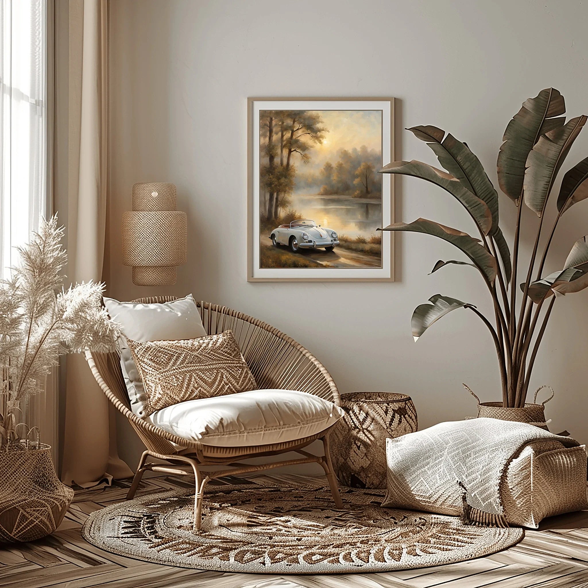 1956 German Speedster Icon - Lakeside Edition | Poster Canvas