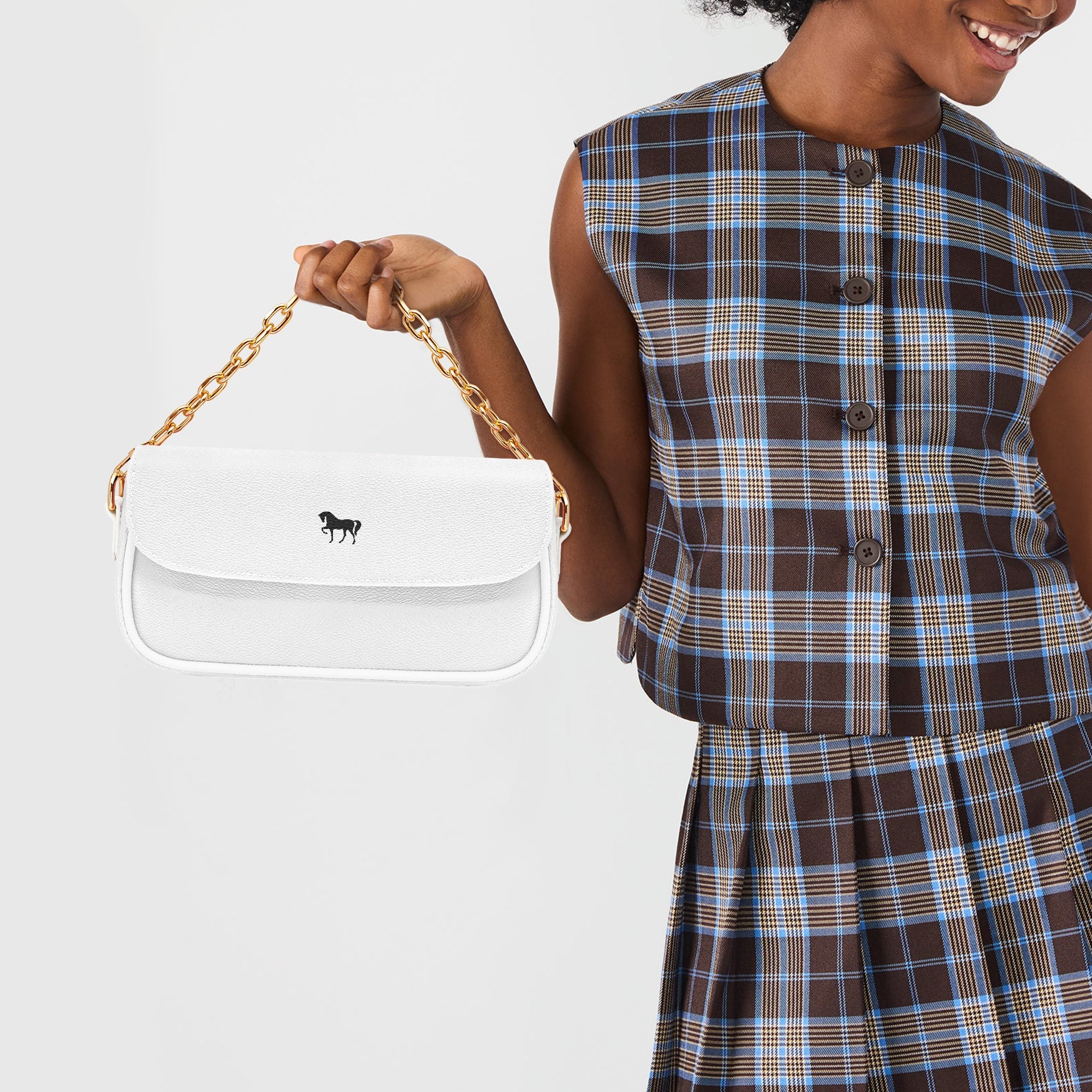 NESTDEER 1306. Women's Leather Underarm Bag