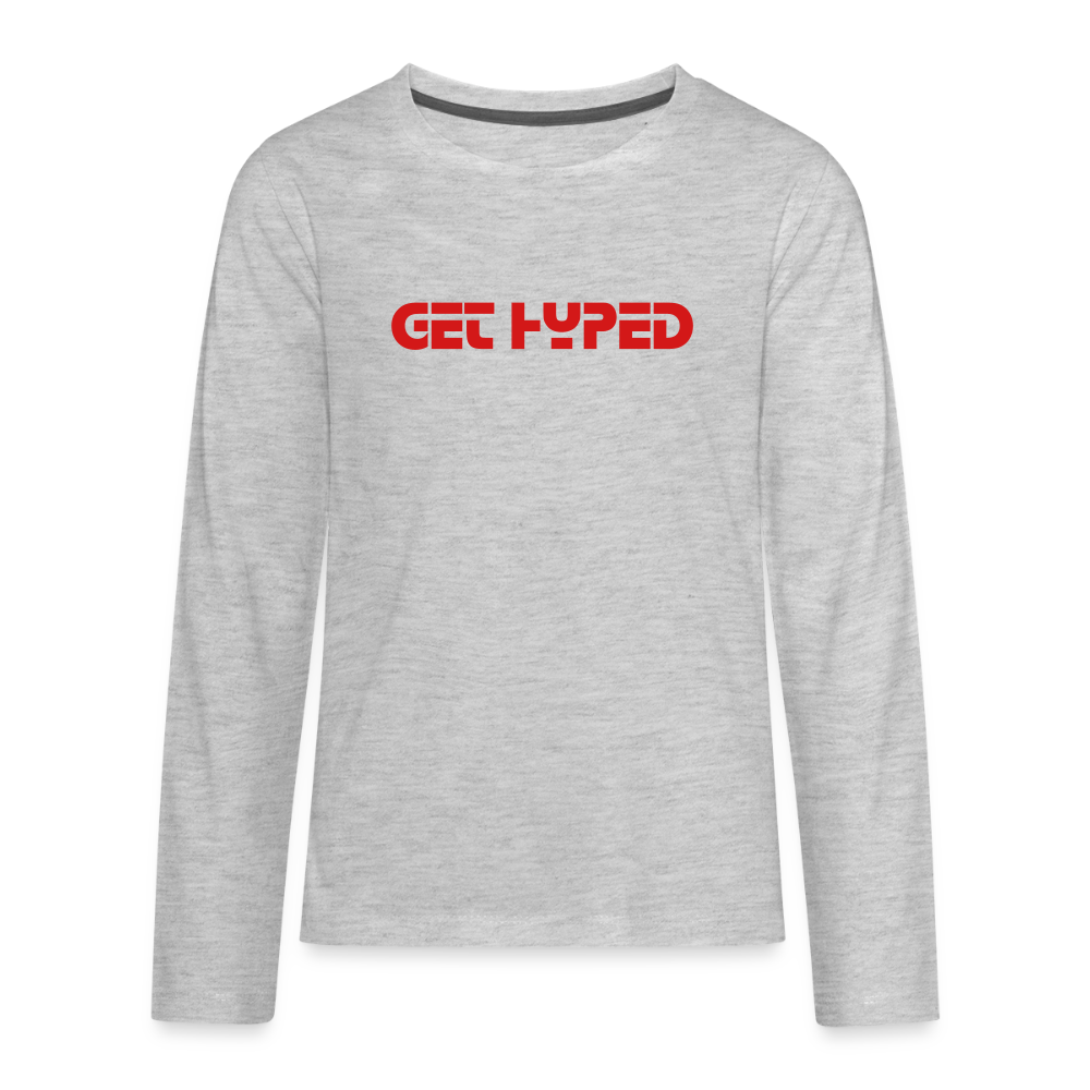 GET HYPED Kids' Premium Long Sleeve T-Shirt
