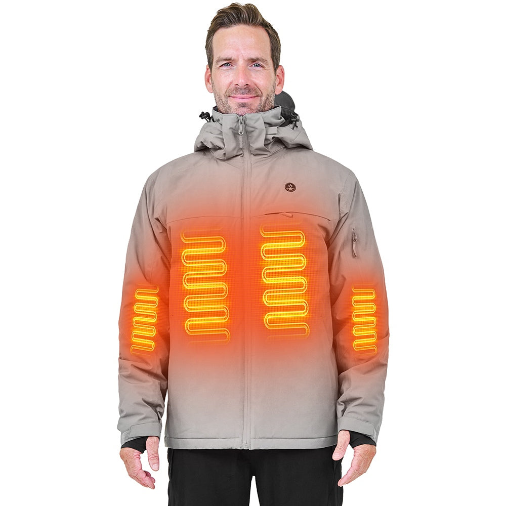 ANTARCTICA GEAR Heated Jacket, Ski Jacket Coat For Women Winter Coat