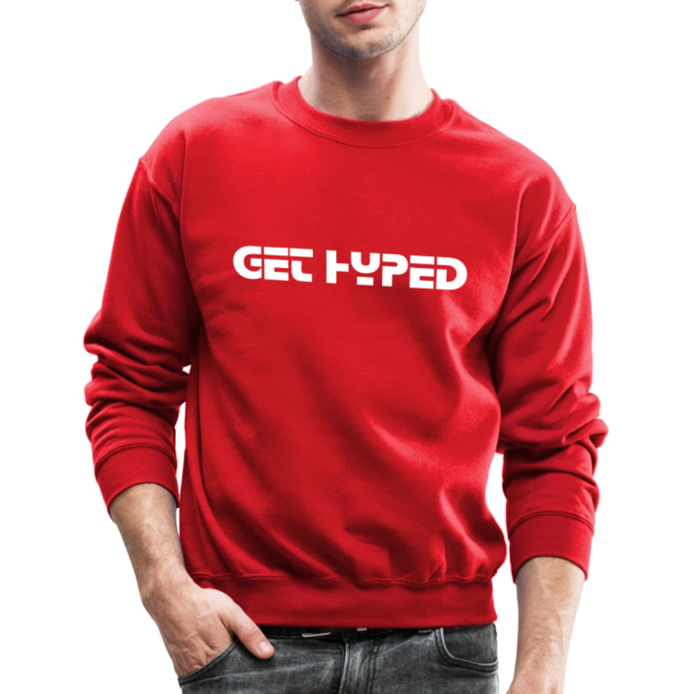 GET HYPED - Crewneck Sweatshirt by Nicholas Melo