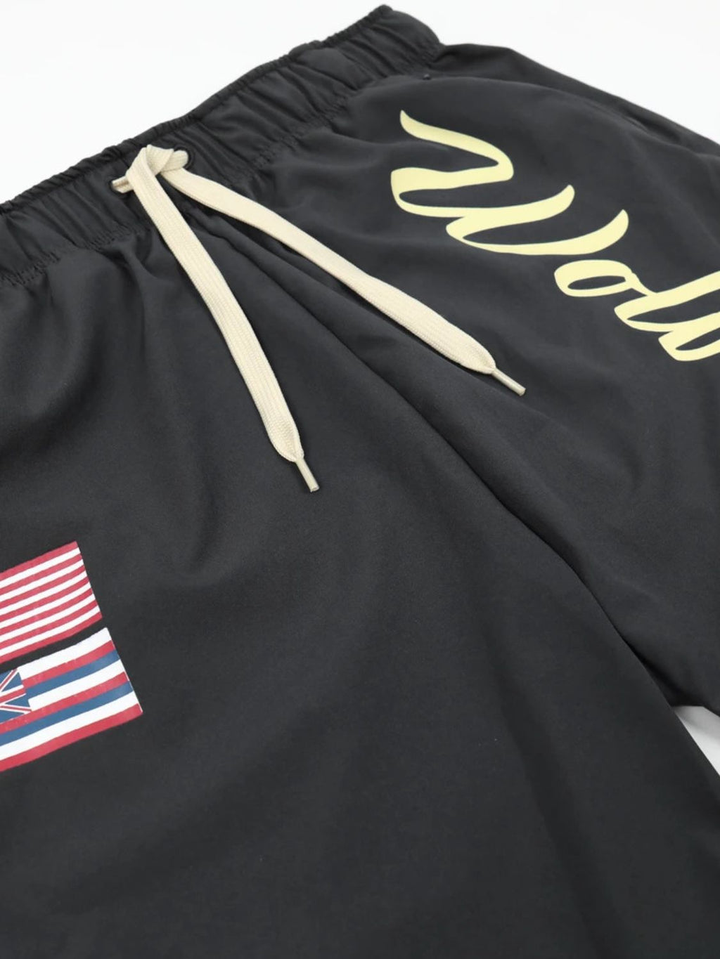 Men's Plus Size Drawstring US Flag Active Shorts