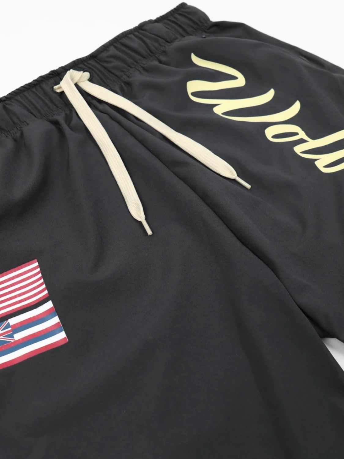 Men's Plus Size Drawstring US Flag Active Shorts