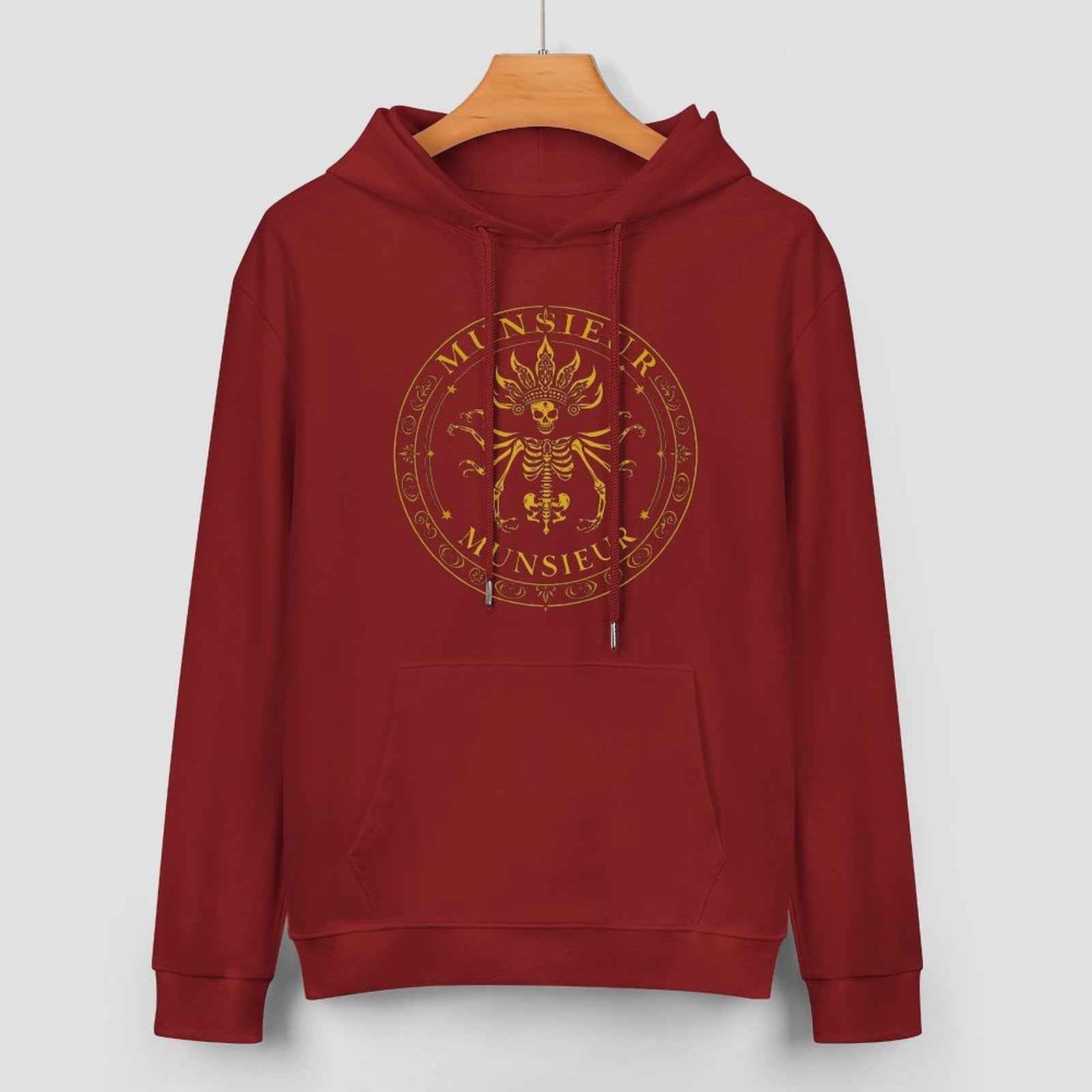 Bone Deep Hoodie - Ultimate Skull Design Heavyweight Gothic Streetwear