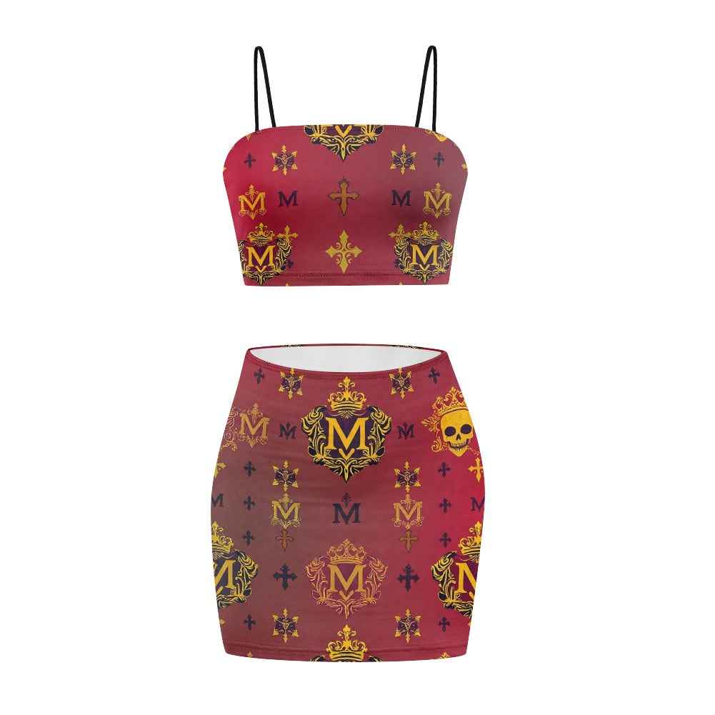 Women's Skirt Set - Two Piece Outfit