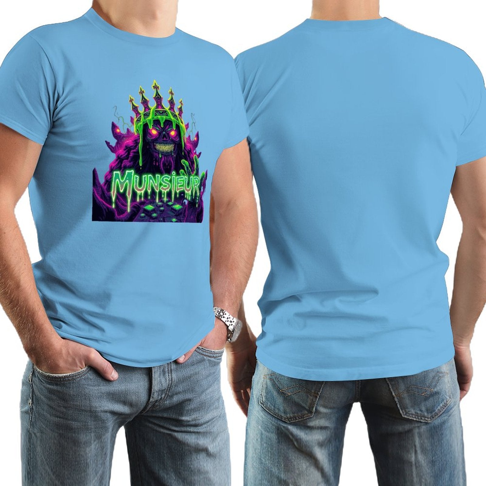 Munsieur Men's Emerald Isle Halloween Streetwear Tee