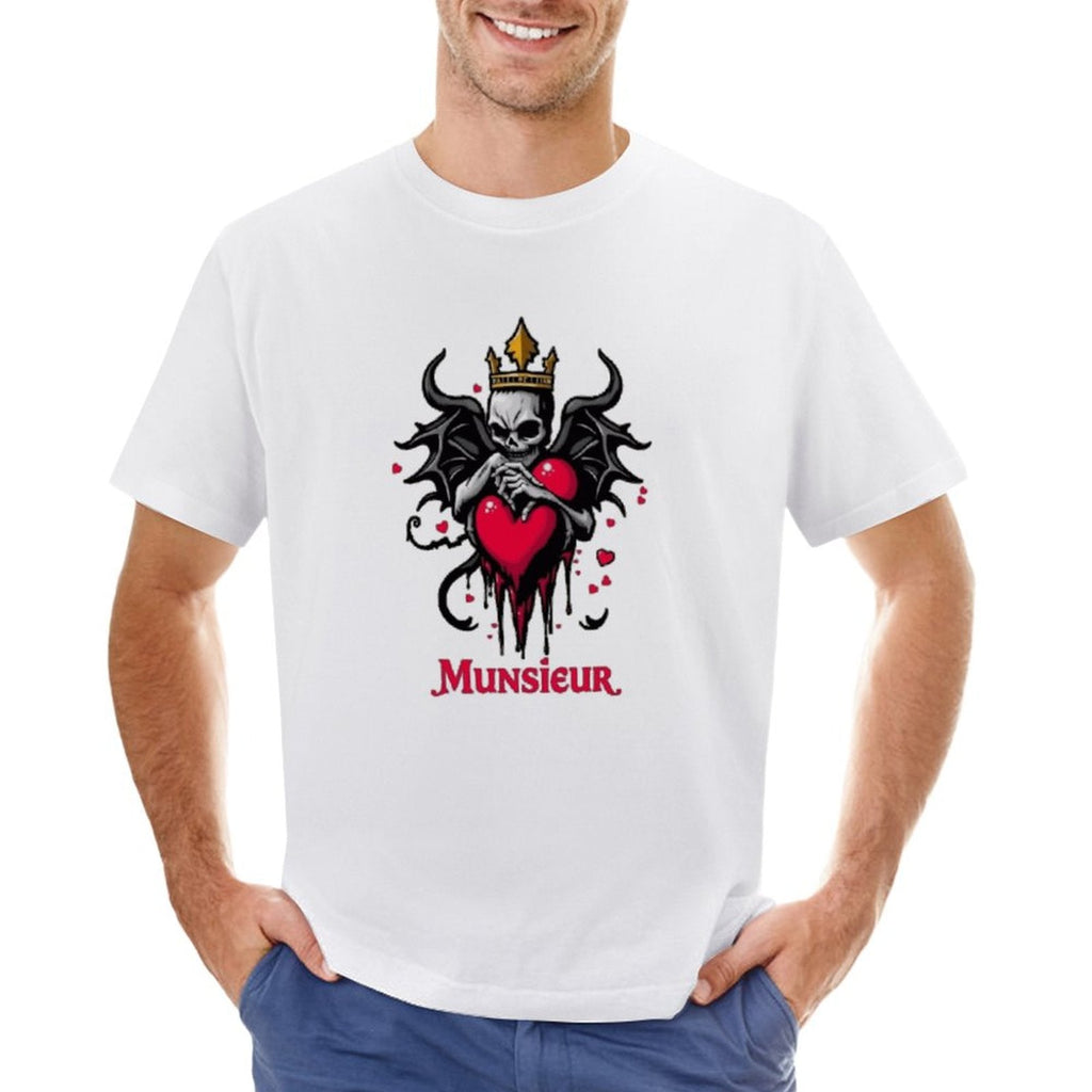 Munsieur Valentine's Day Collection "King of" Tee for Men