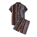 Munsieur Vacay Hawaiian Shorts Set Men's