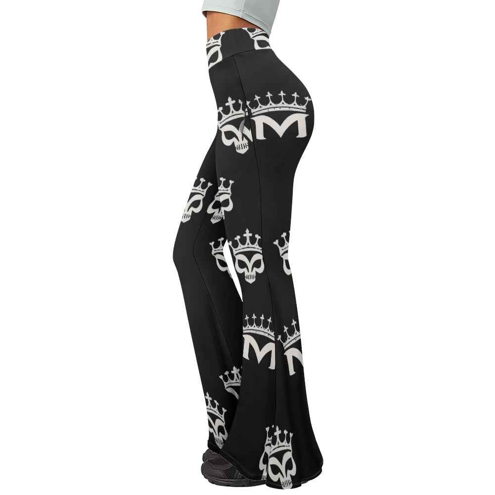 MUNSIEUR Flared Jeans Women's - Luxury Gothic Denim Streetwear