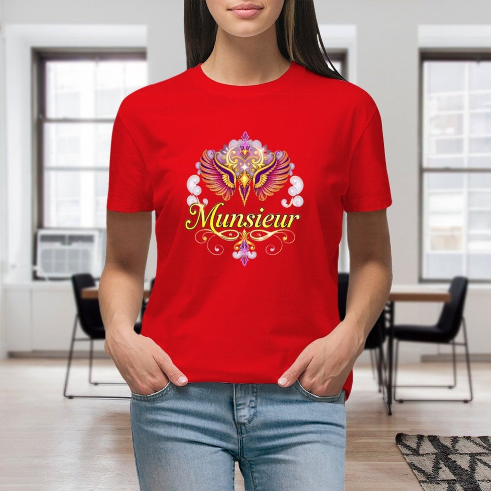 Munsieur T-Shirt for Women: Chic, Comfortable, and Timeless for Her