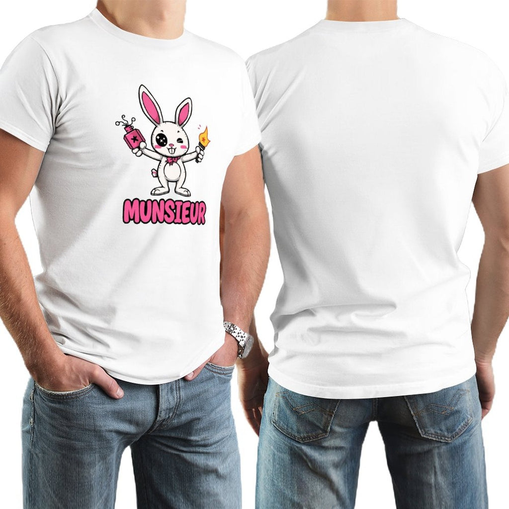 Munsieur Tee for Men Easter Collection "Strike" Designer Tee