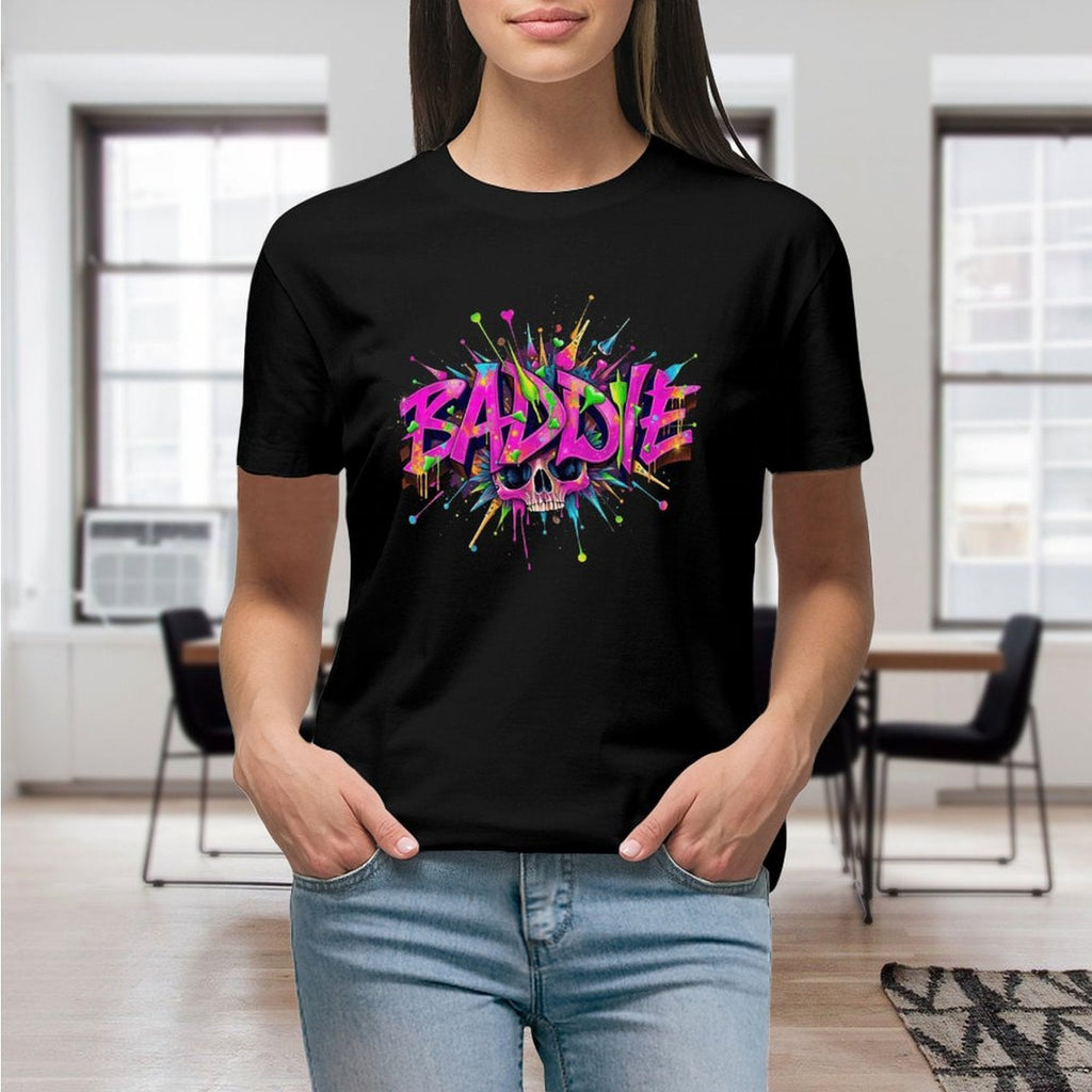 T-shirt for Women "Baddie" Streetwear Crown Co. 👑