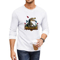 Munsieur Long Sleeve Tee for Men: Relaxed Fit with a Modern Edge