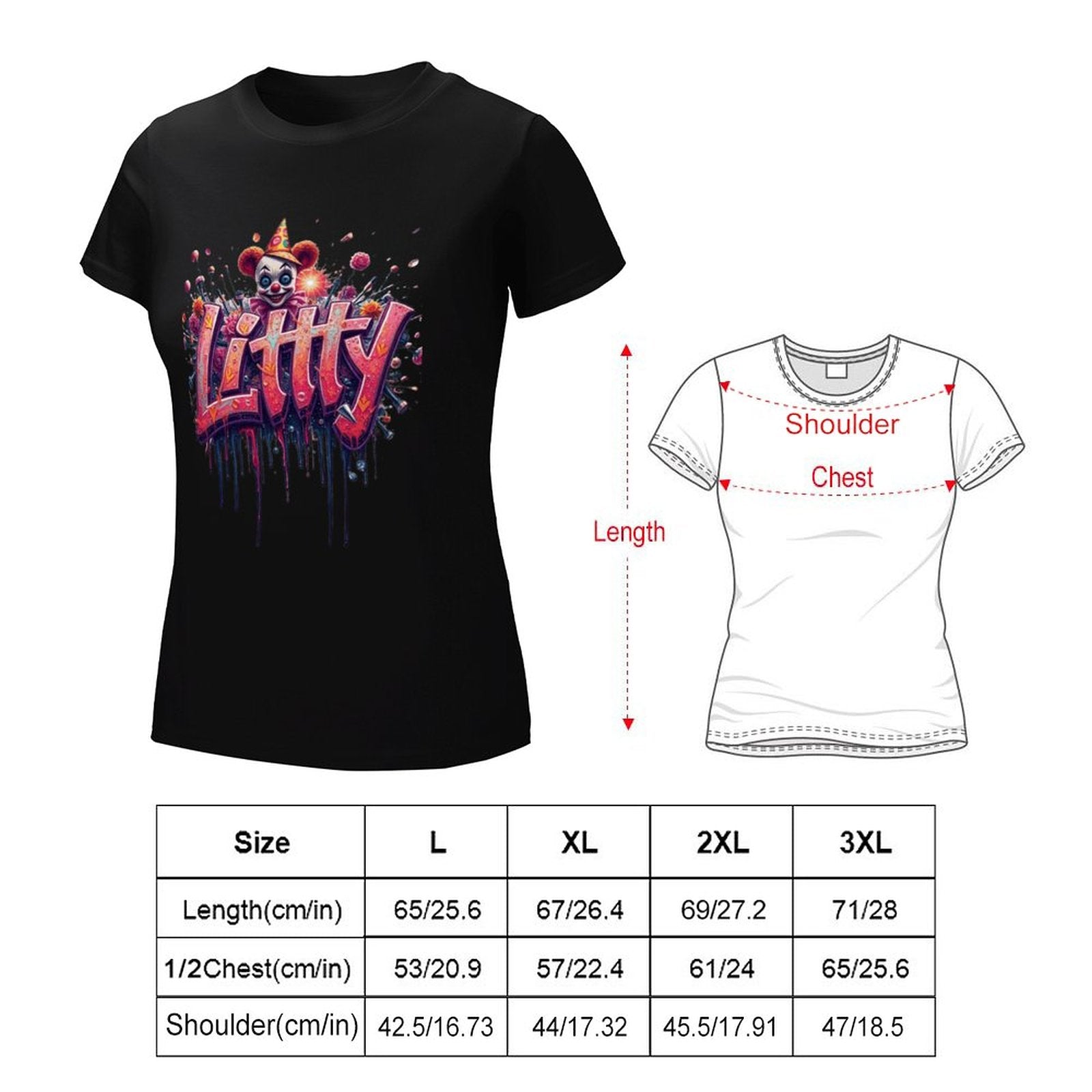 T-shirt for Women "Littty" Crown Co.👑