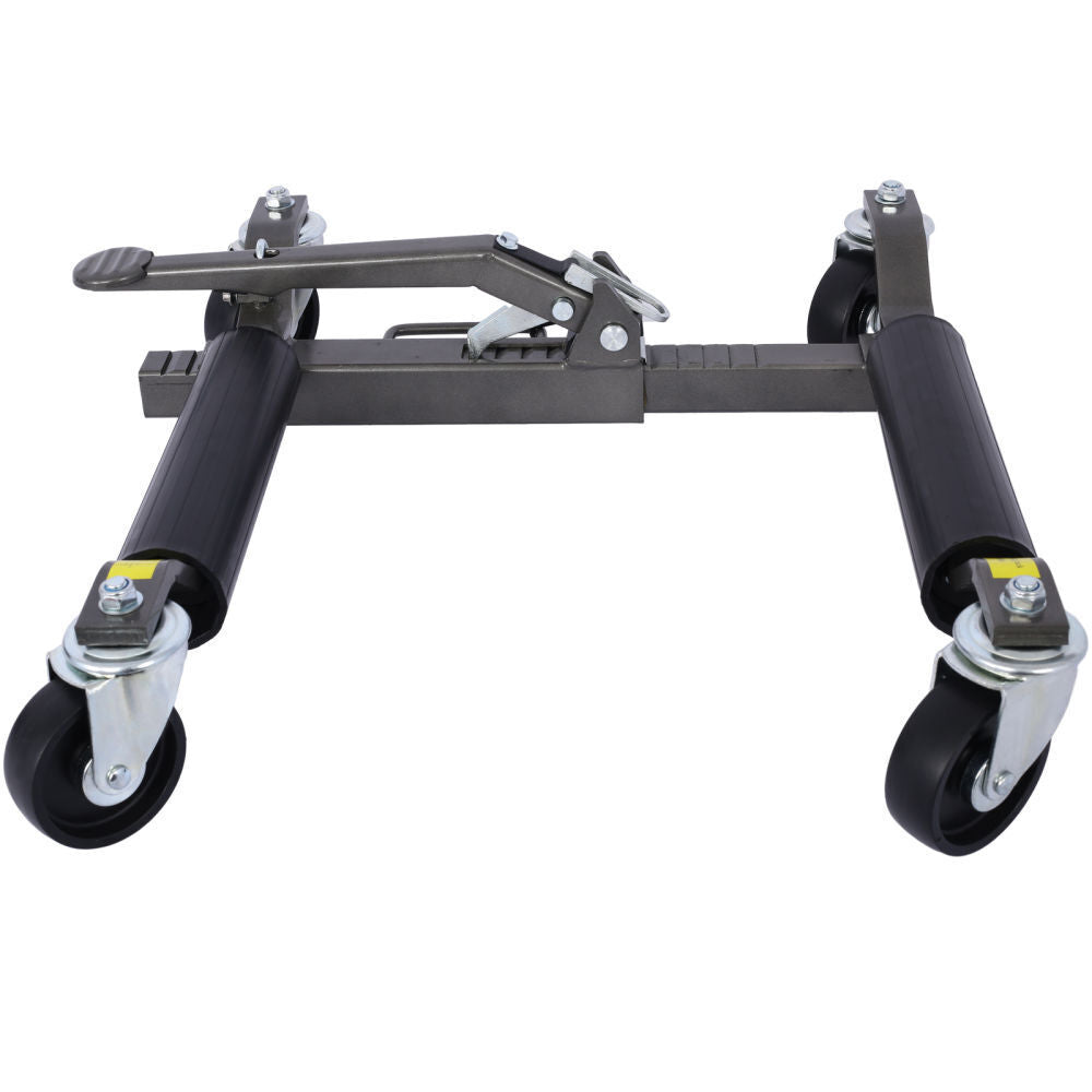 2-in-1 Hydraulic Car Skates: Easily Position and Jack Up Your Vehicle
