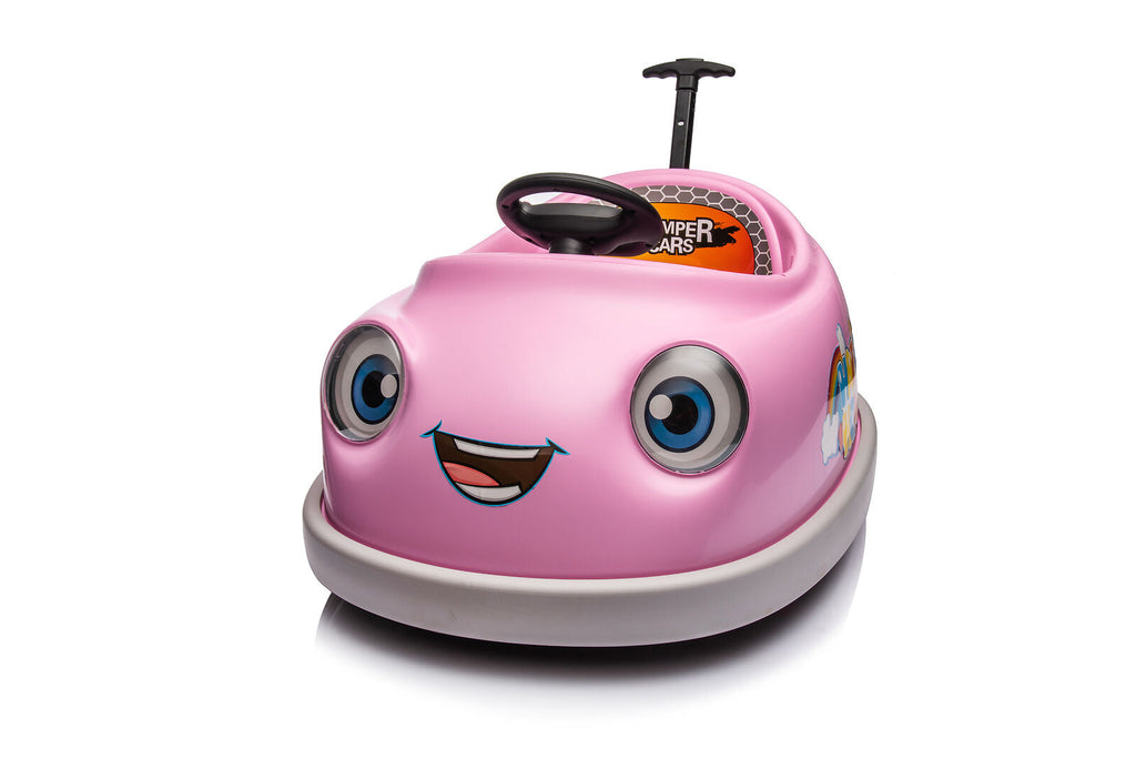 2-in-1 Toddler Bumper Car and Rocking Horse with Music for Ages 1-6