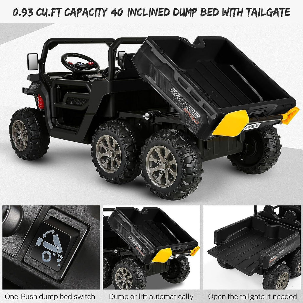 Premium 2 Seater Electric Car for Kids with Remote Control and 4WD - 24 Volt, 300W