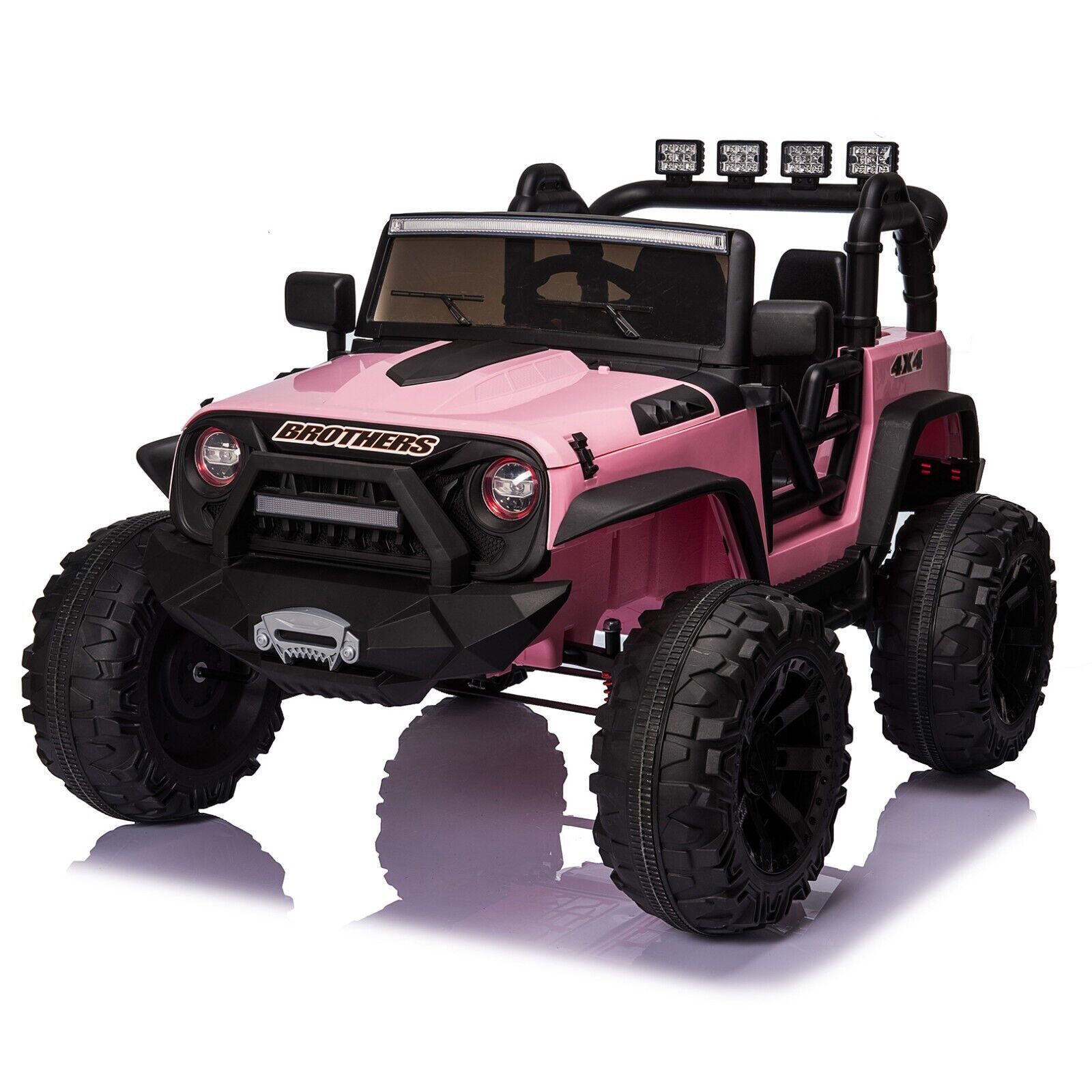 2-Seater Kids Electric Car with Parental Remote Control - 24V Ride-On Toy Truck