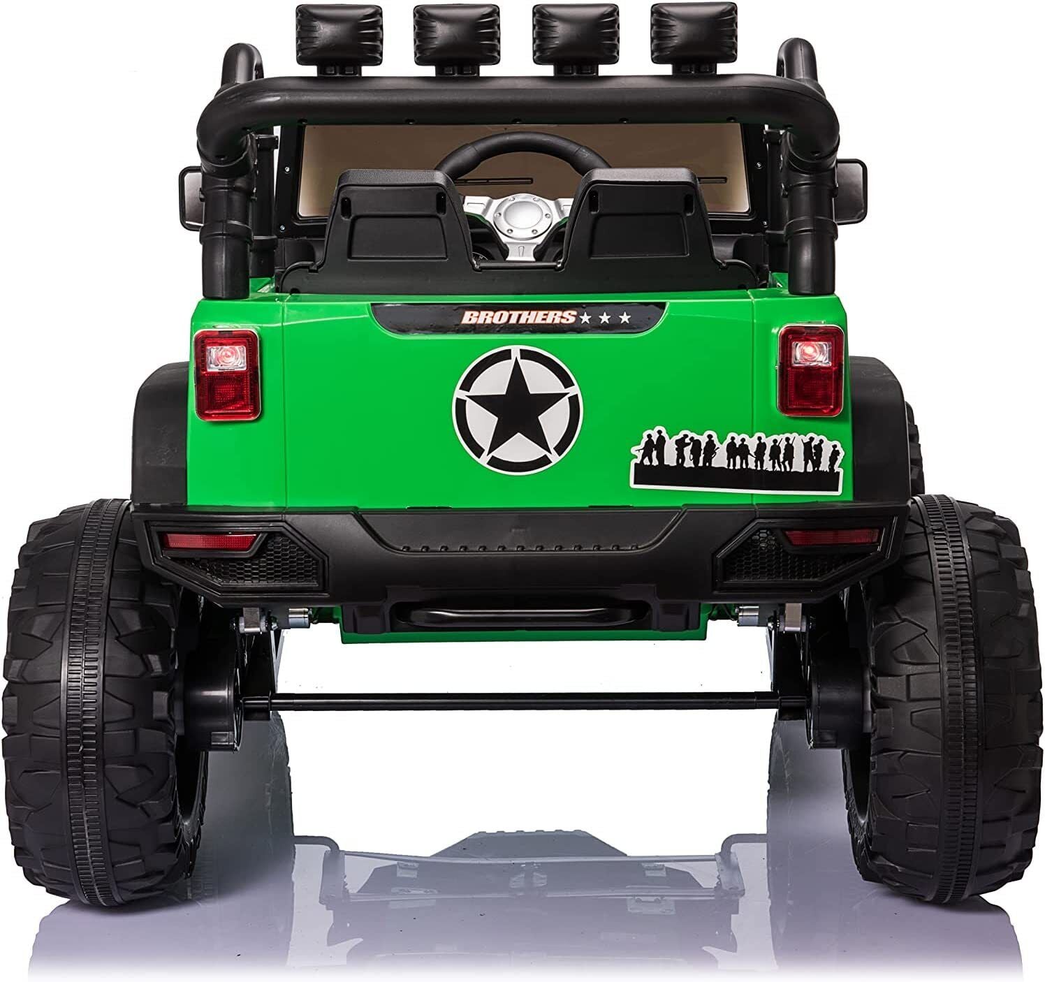 2-Seater 24V Electric Ride-On Truck for Kids with Parental Remote Control - Made in USA