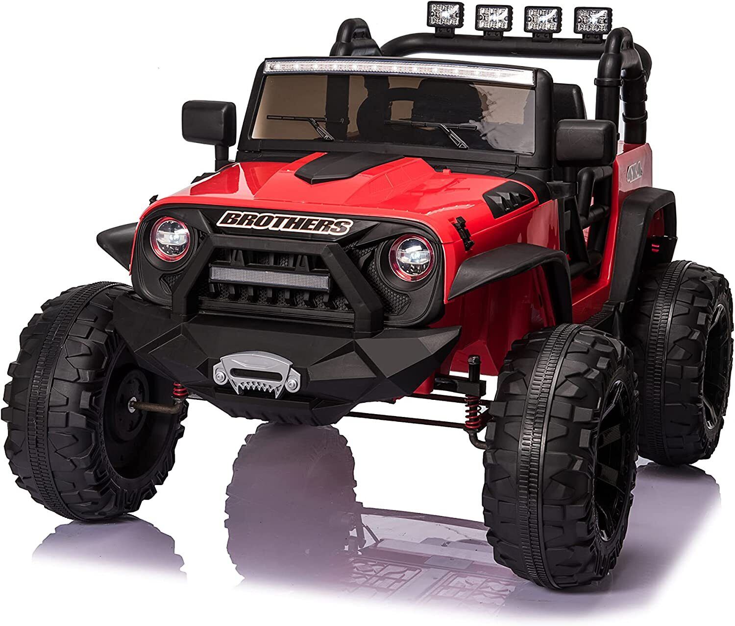 2-Seater Electric Ride-On Truck for Kids with Parental Remote Control - 24V Power and Exciting Features!