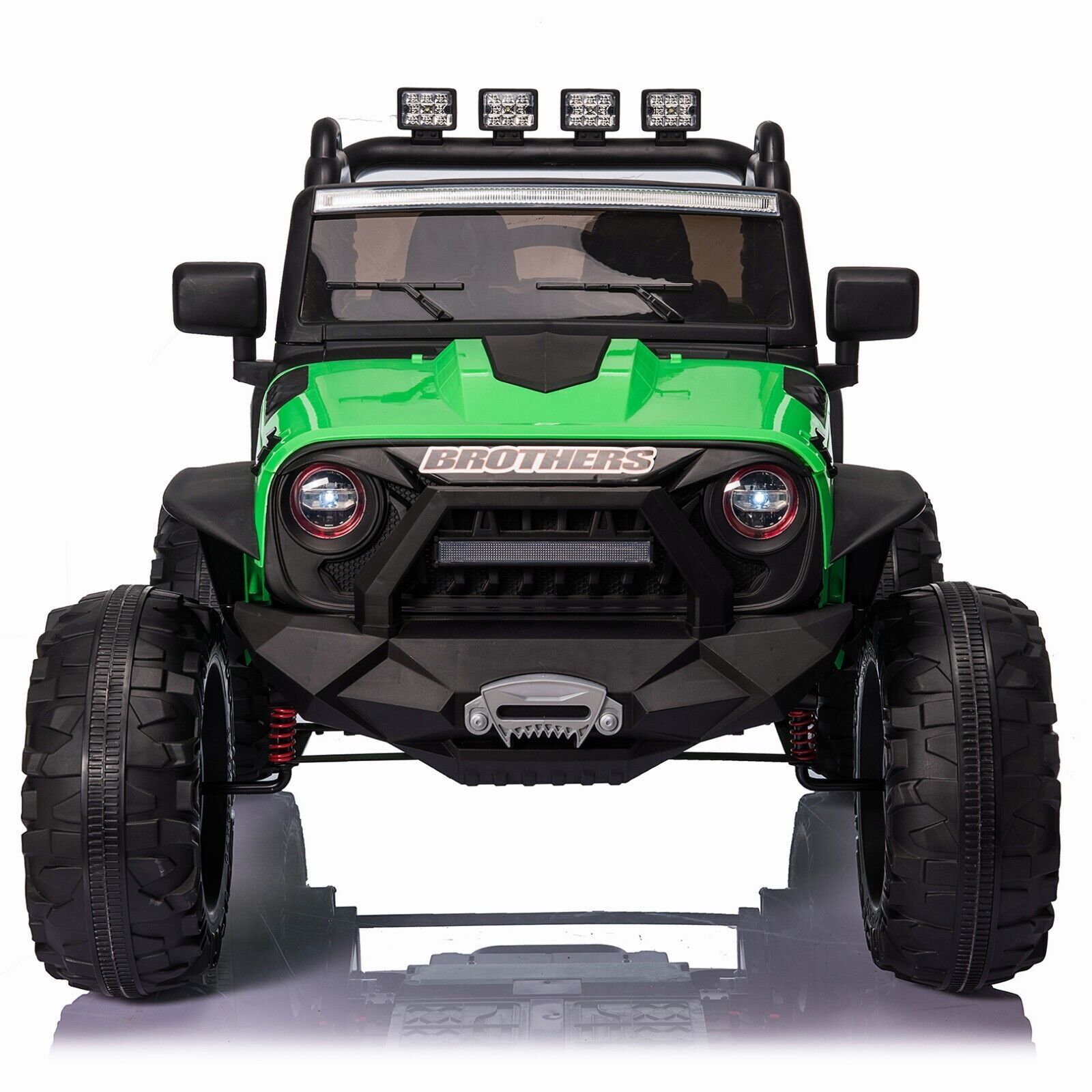 2-Seater Electric Ride-On Jeep for Kids with Remote Control - 24V Toy Truck