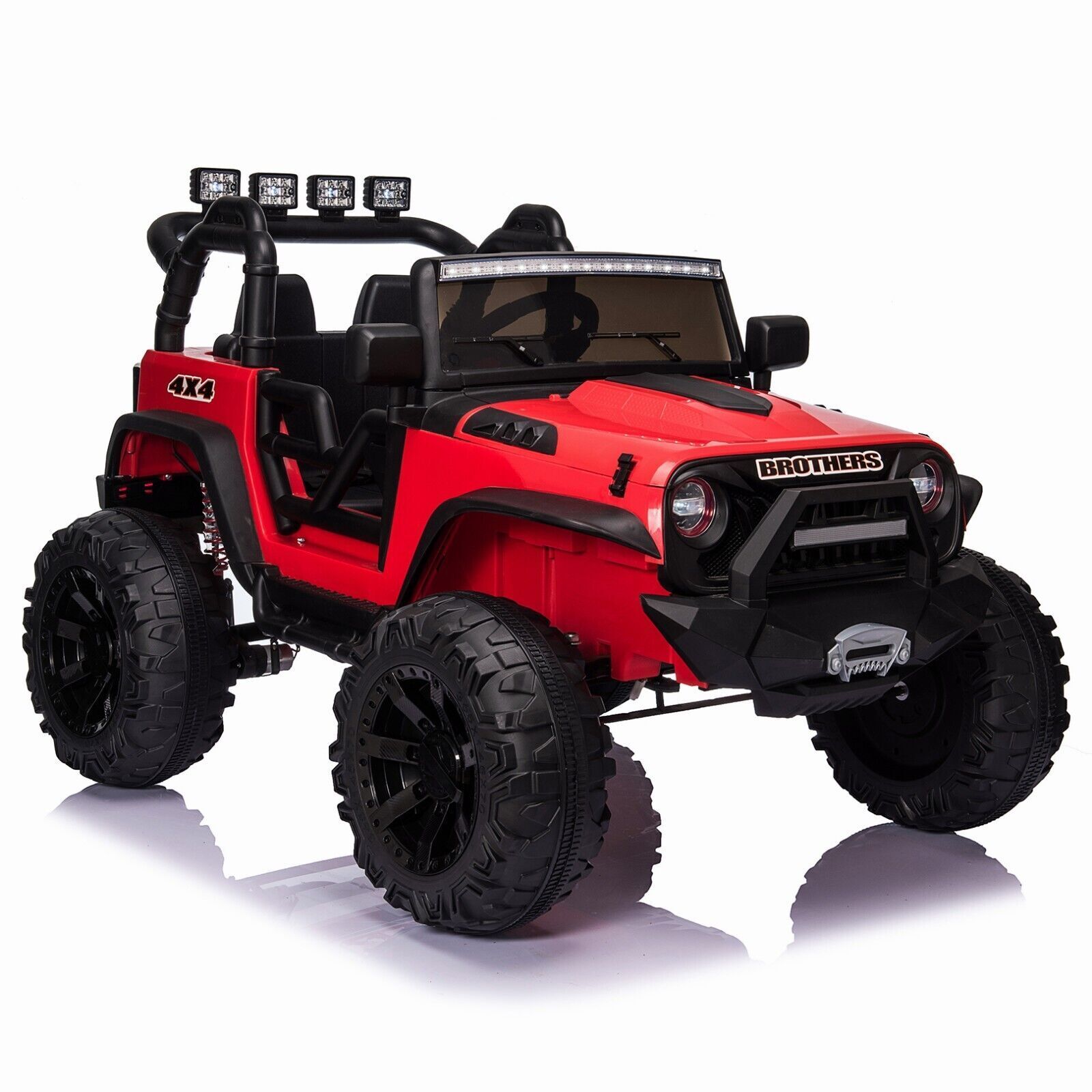 Premium 24V Kids Electric Jeep with Parent Remote Control, LED Lights, and Music - Top Choice for Endless Fun!