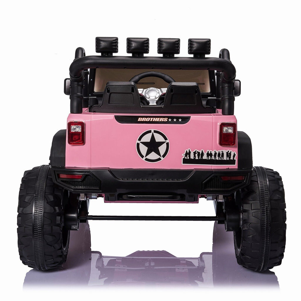 2-Seater 24V Electric Ride-On Truck with Bluetooth - Perfect Gift for Kids!