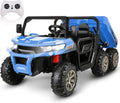 2-Seater 24V Electric UTV Car with 4WD and Dump Bed for Kids - Powerful Off-Road Adventure Vehicle