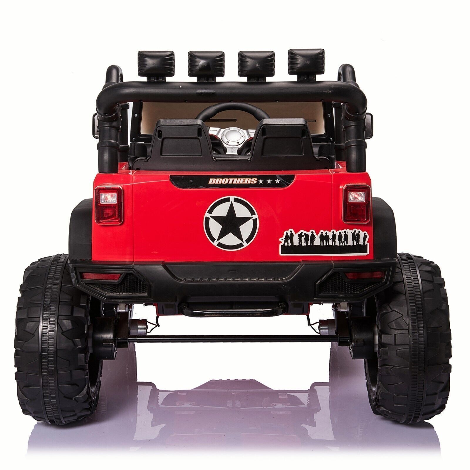 2-Seater Electric Off-Road Jeep for Kids with Remote Control