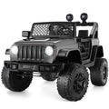 24V/12V Kids Electric Jeep Truck with Remote Control, LED Lights, and MP3 Player - Perfect Gift for Little Adventurers