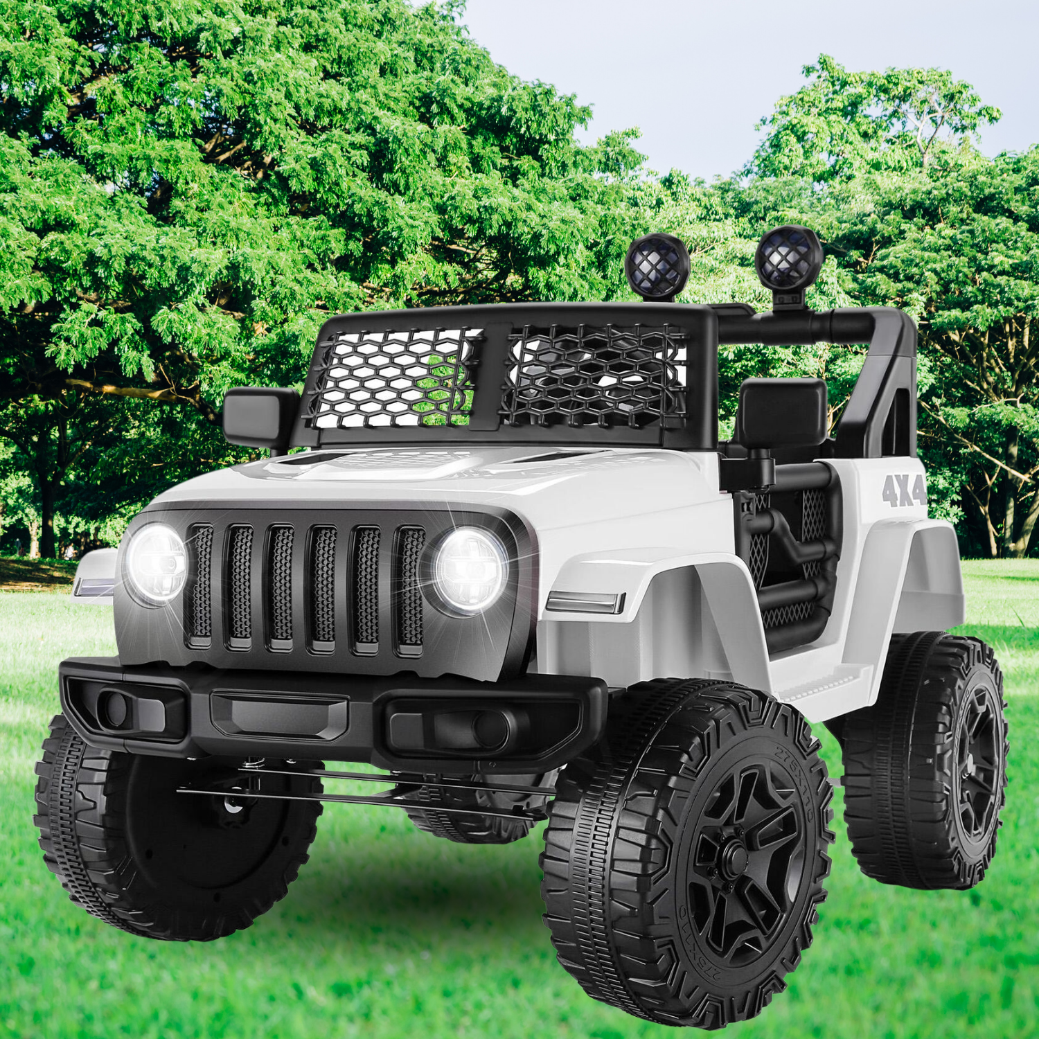12V Electric Kids Ride On Car with Remote Control and MP3 Player - Perfect Gift for Little Drivers!