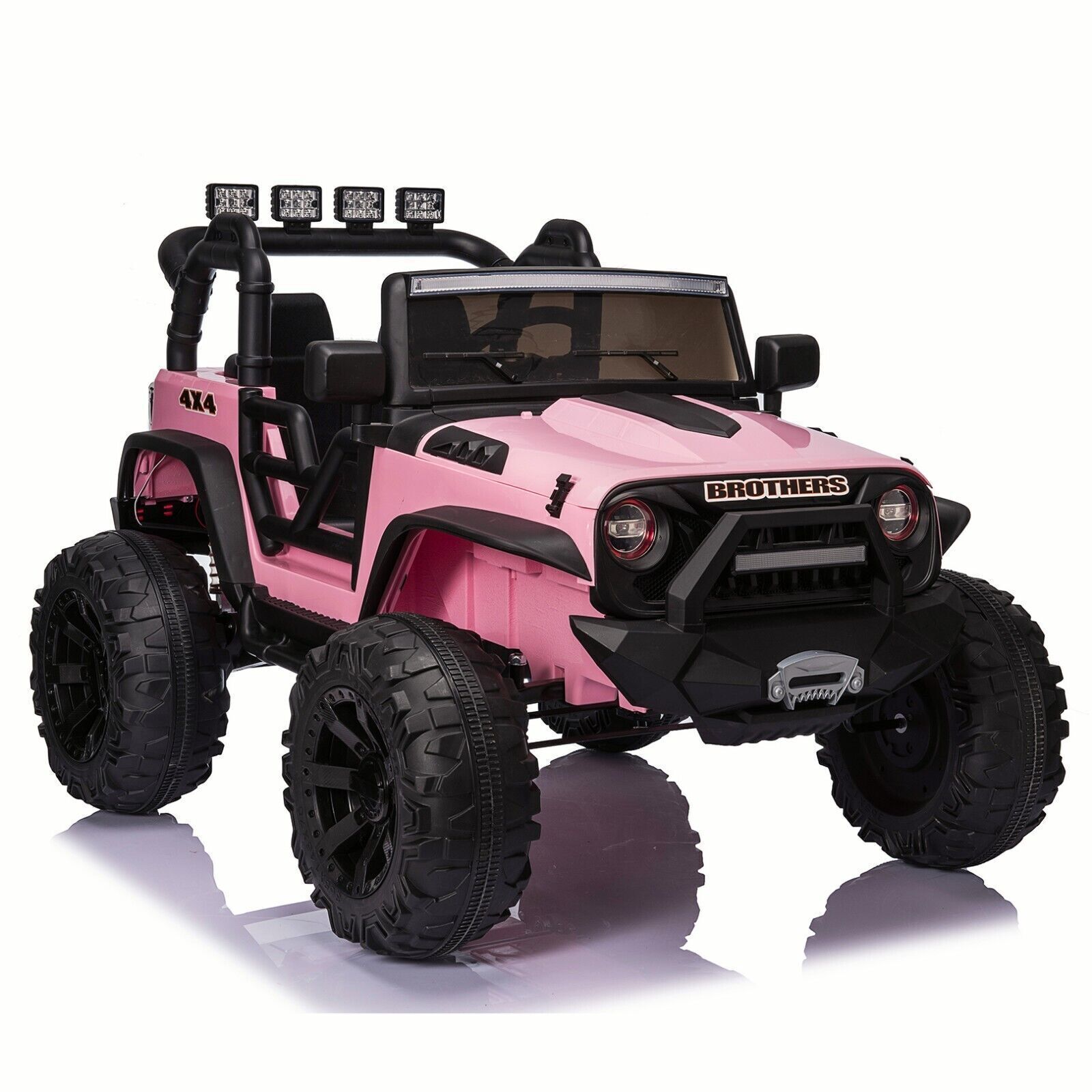 2-Seater Electric Ride-On Truck for Kids with Bluetooth and Remote Control - 24V