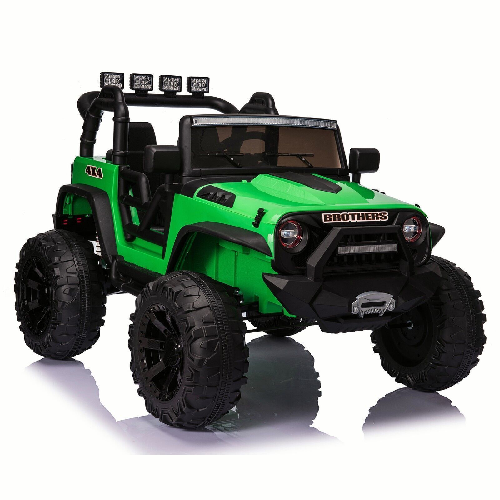 2-Seater Electric Ride-On Truck for Kids with Bluetooth and Remote Control - 24V