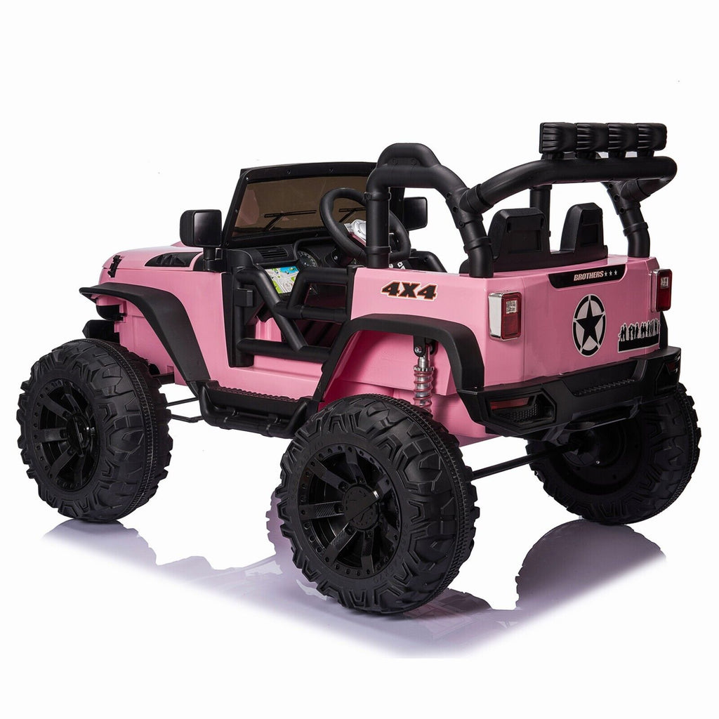 2-Seater Electric Ride-On Truck for Kids with Parental Remote Control - Safe and Fun Toy for Children