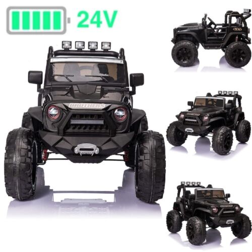 2-Seater Electric Truck Toy for Kids with Remote Control - 2x200W Motor, 24V Battery
