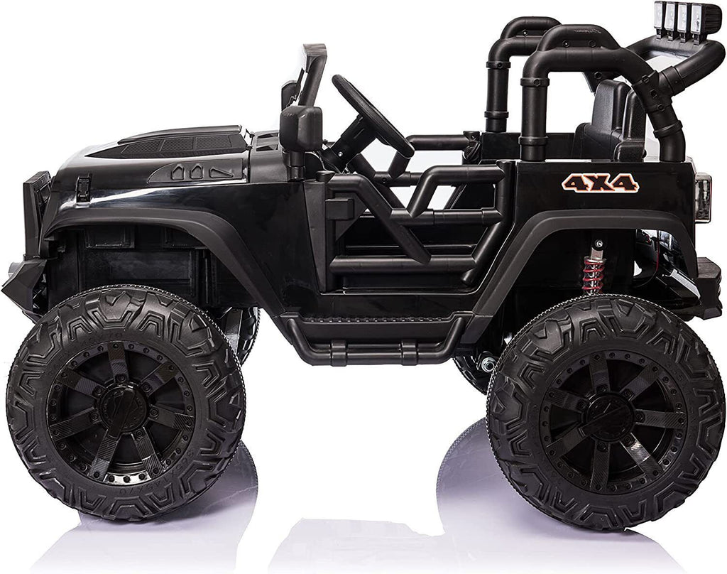2-Seater Electric Ride-On Car with Remote Control, LED Lights, and MP3 Player - Perfect Gift for Kids!