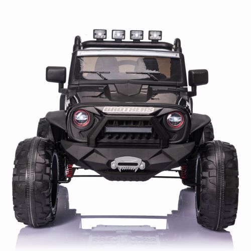 2-Seater Kids Electric Car with 2.4G Remote Control - 12V Ride-On Truck for Big Adventures