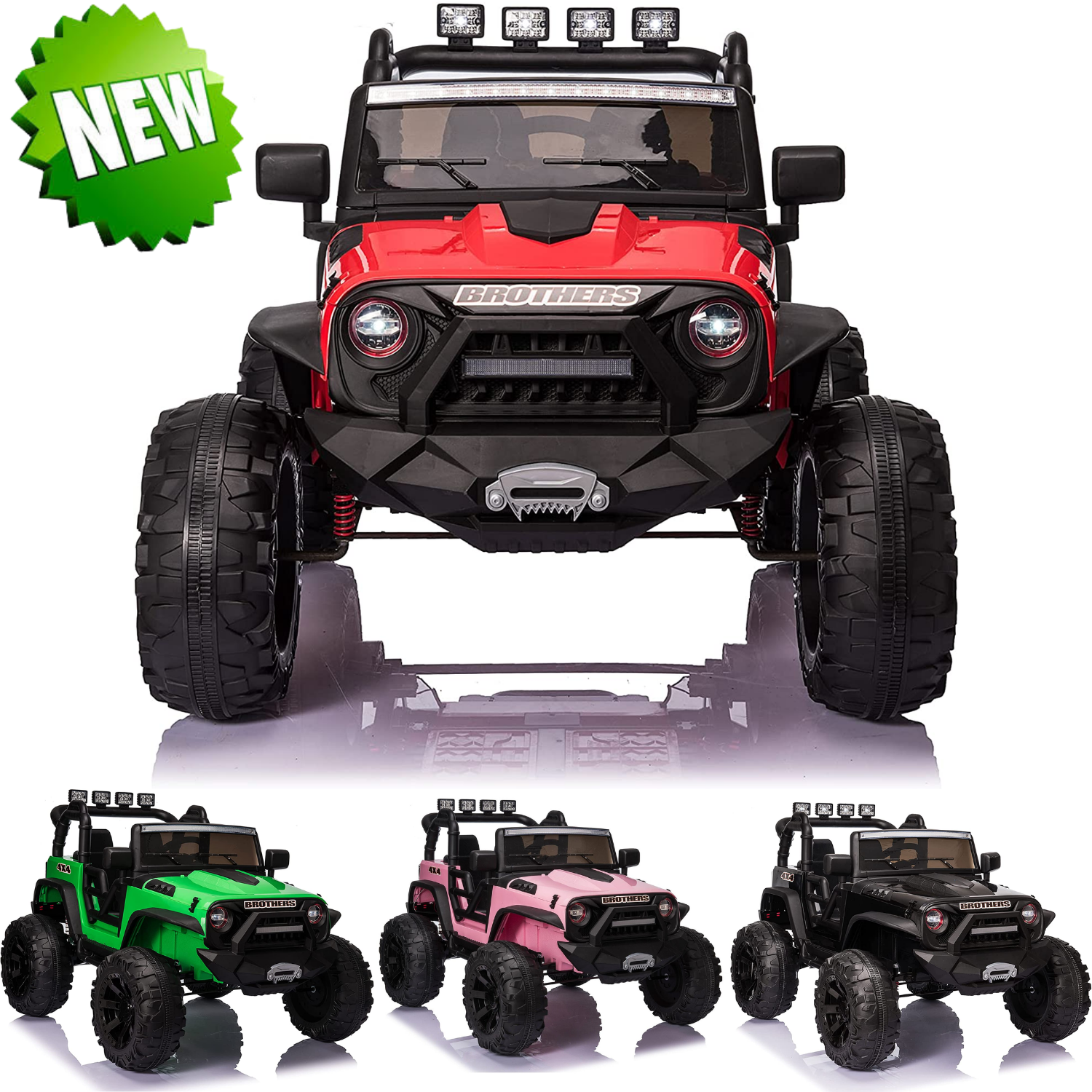 2-Seater 24V Electric Ride-On Truck for Kids with Parental Remote Control - Hot Item!