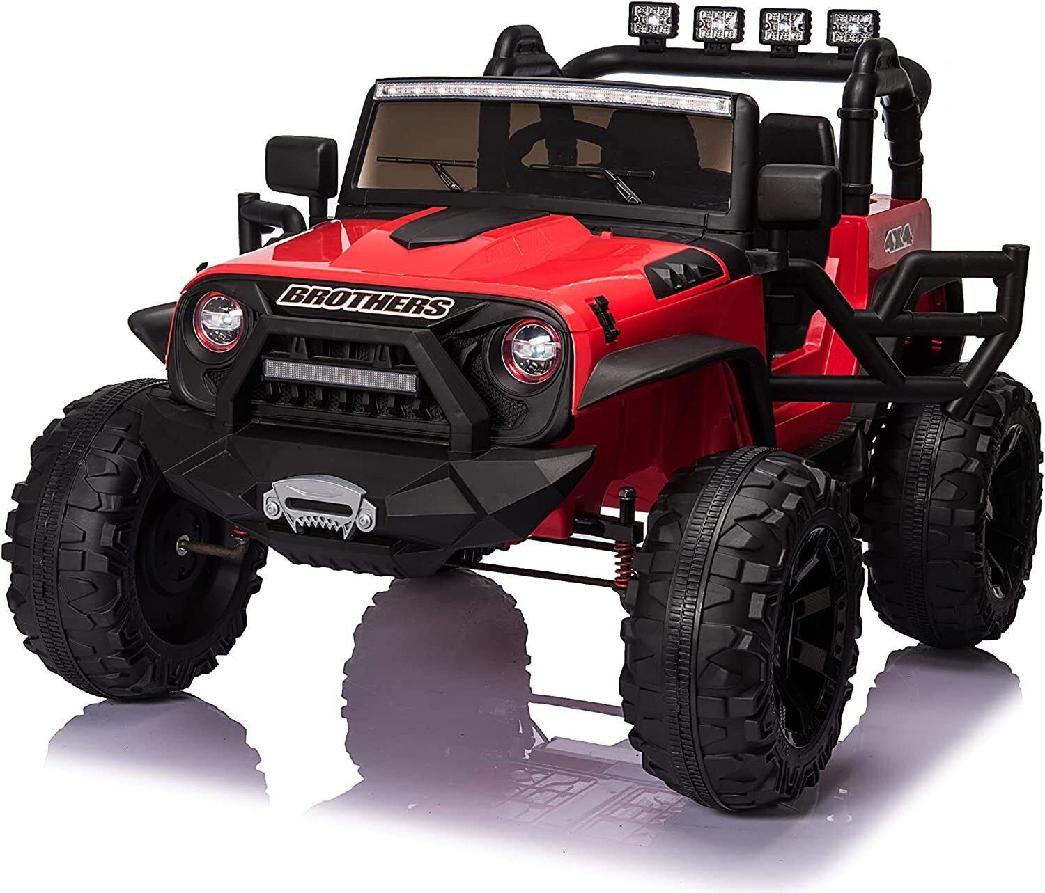 2-Seater 24V Electric Ride-On Truck for Kids with Parental Remote Control - Hot Item!
