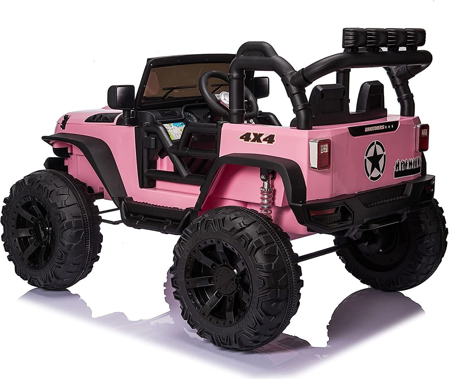2-Seater Kids Electric Car with Parent Remote Control and Music - 24V Ride On Truck