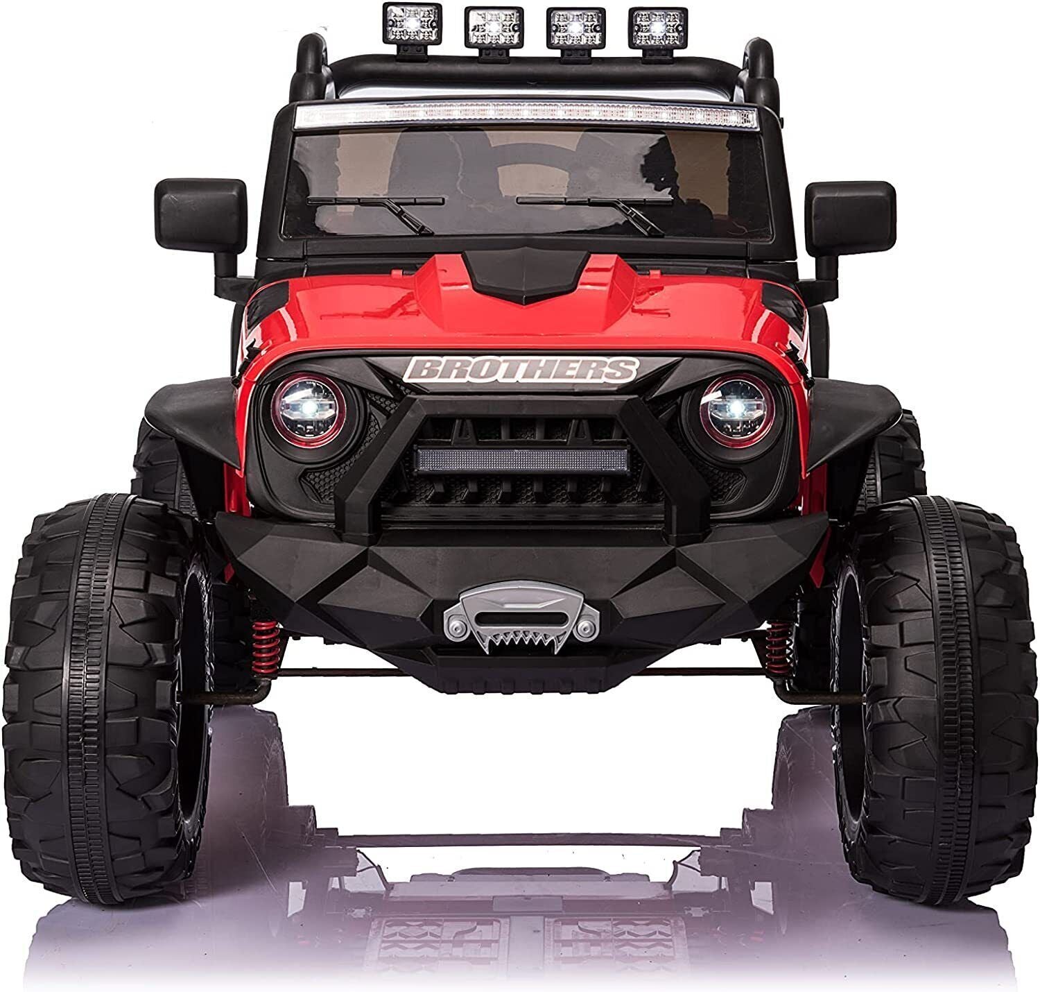 400W Electric 24V Kids Ride on Truck Car Jeep with MP3, LED, and Remote Control
