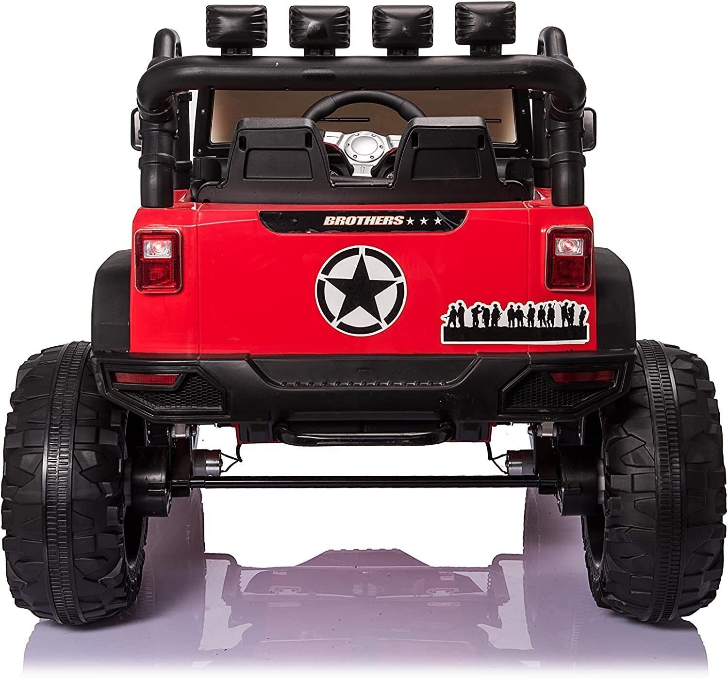 400W Electric Ride-On Car for Kids with 9AH Battery and 2 Seats - 24V Powered Truck