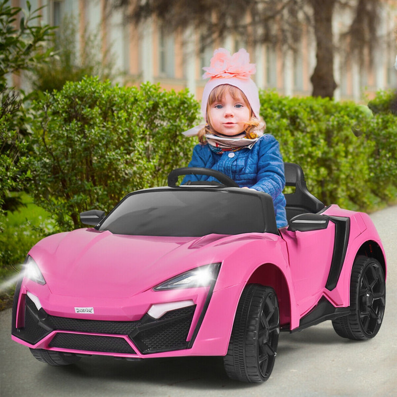2.4G RC Electric Vehicle with Lights - 12V High Performance