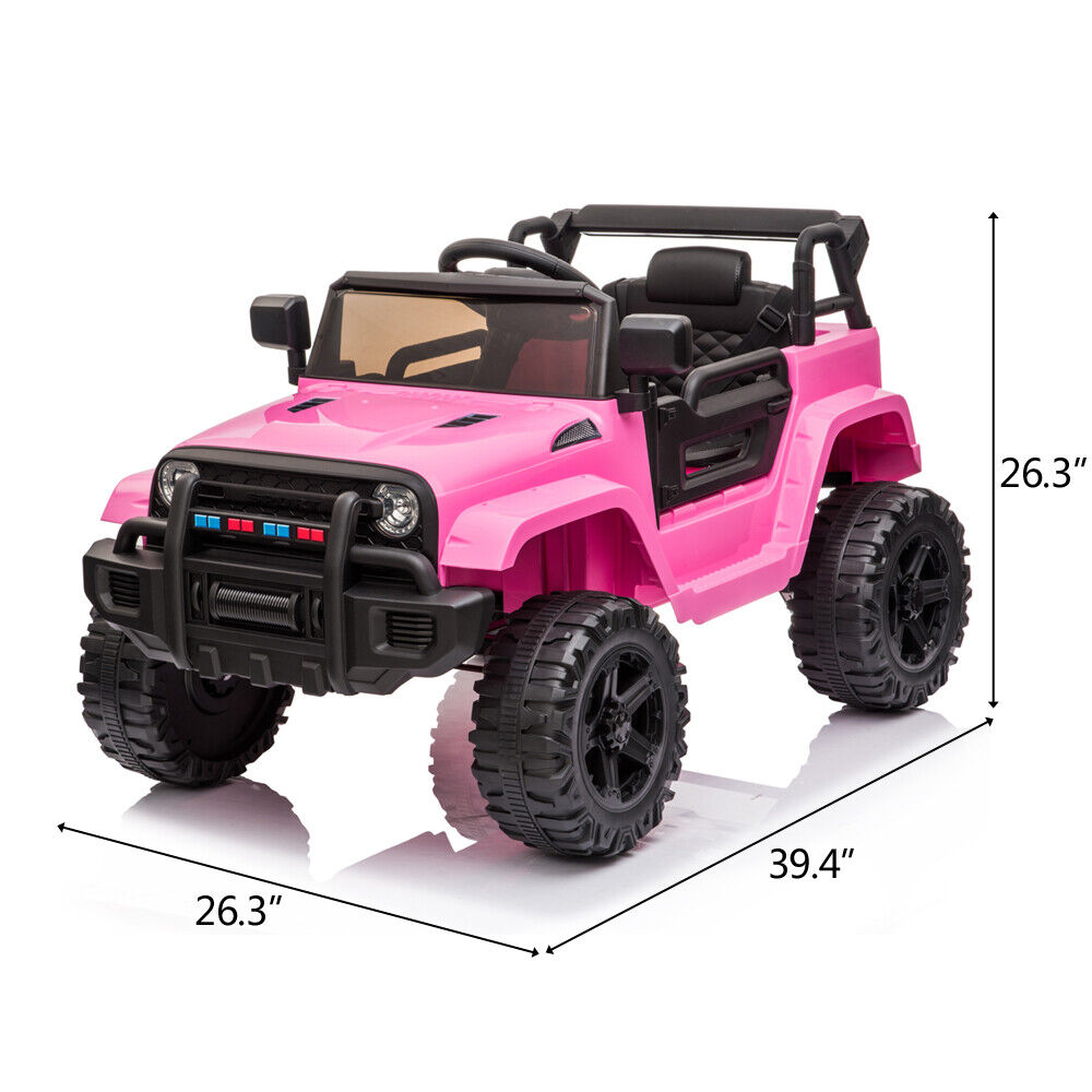 2.4G RC Remote Control Electric Kids Ride On Car Truck with Dual Drive - Fun and Exciting Toy for Kids!
