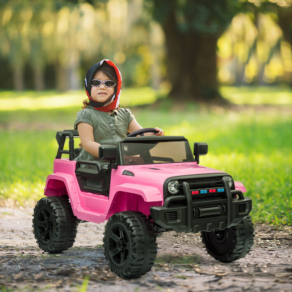 2.4G RC Remote Control Electric Kids Ride On Car Truck with Dual Drive - Fun and Exciting Toy for Kids!