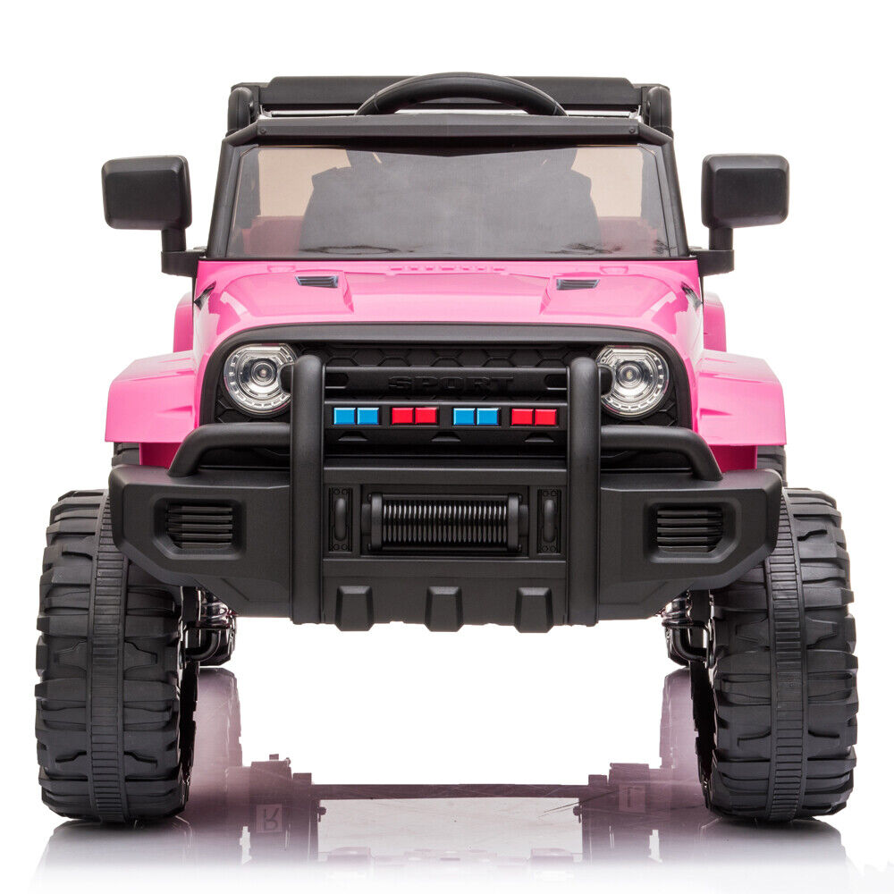2.4G RC Remote Control Kids Ride On Car Truck with Dual Drive - 12V Electric Toy for Children
