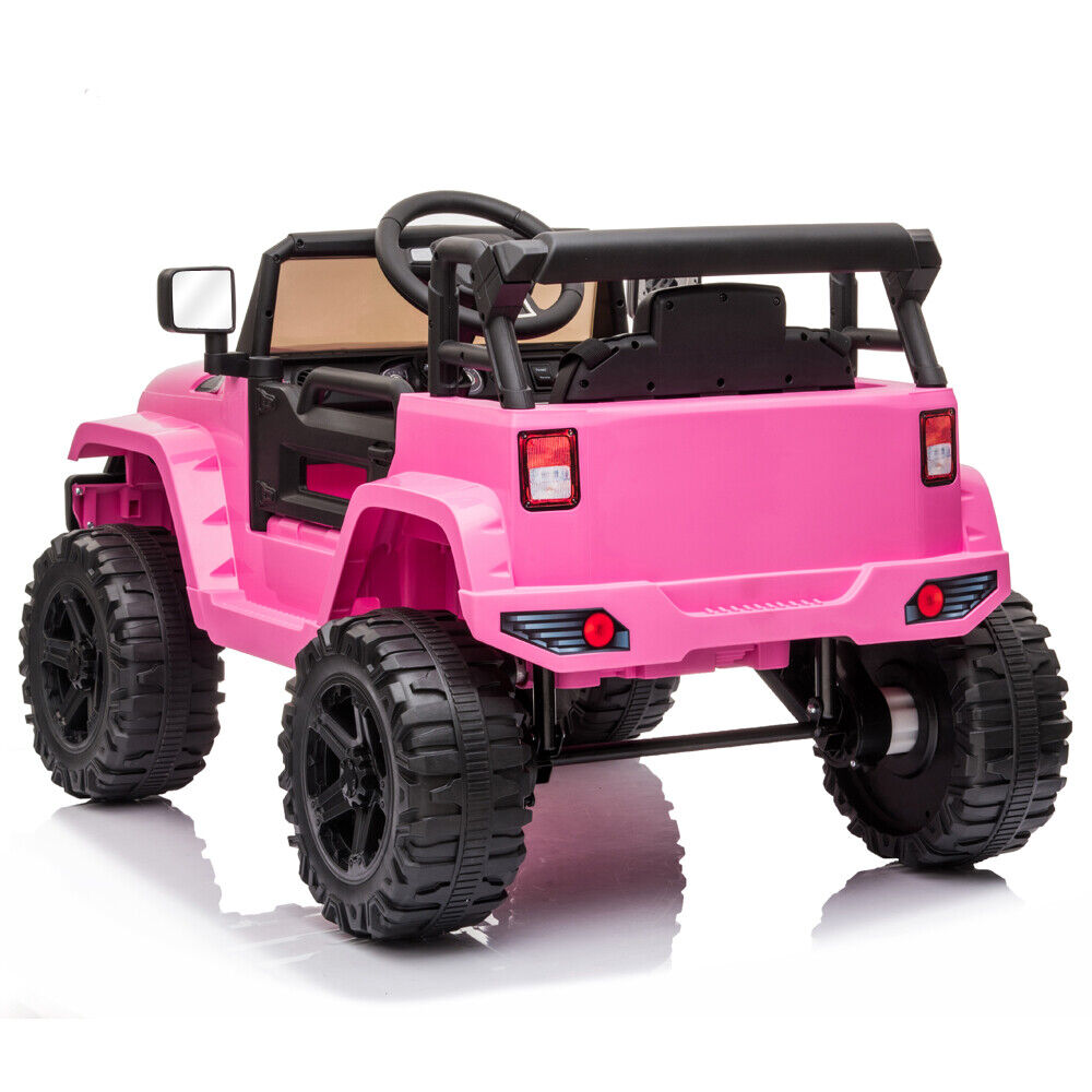 2.4G RC Remote Control Kids Ride On Car Truck with Dual Drive - 12V Electric Toy for Children