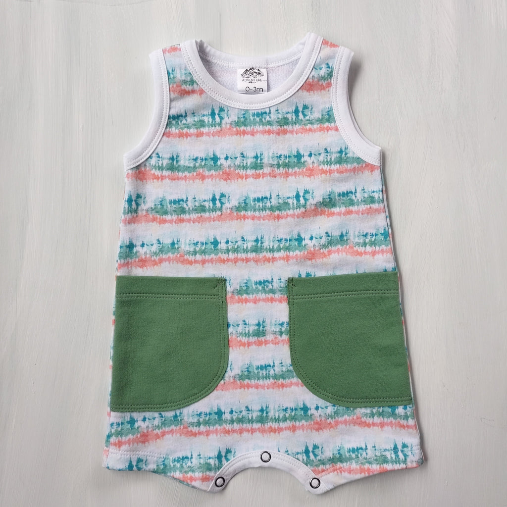 Tie Dye Tank romper